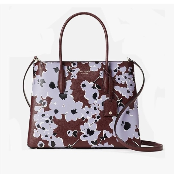 💐 Kate Spade New York Eva floral bouquet medium top zip satchel 💐 R$349 - Picture 3 of 6